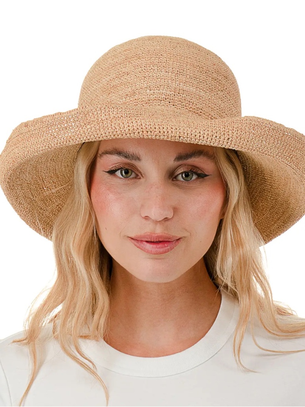 Olivia Raffia Cruiser Hat